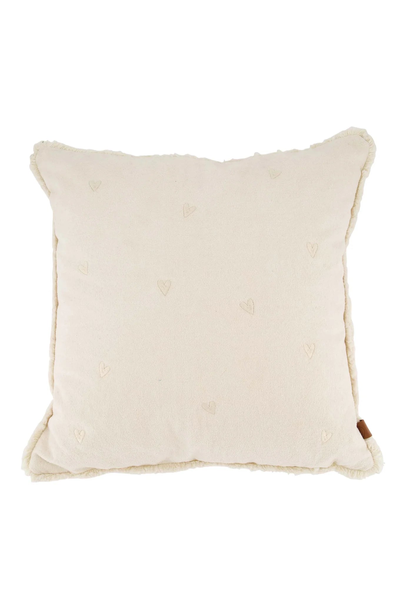 Zusss kussen velvet hartjes 45x45cm