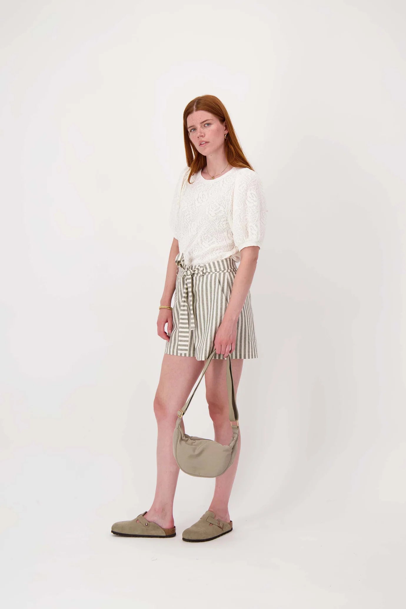 Zusss nylon fanny pack