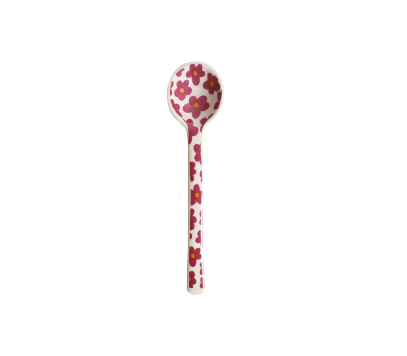 Lepel met paarse bloementjes - All The Luck In The World