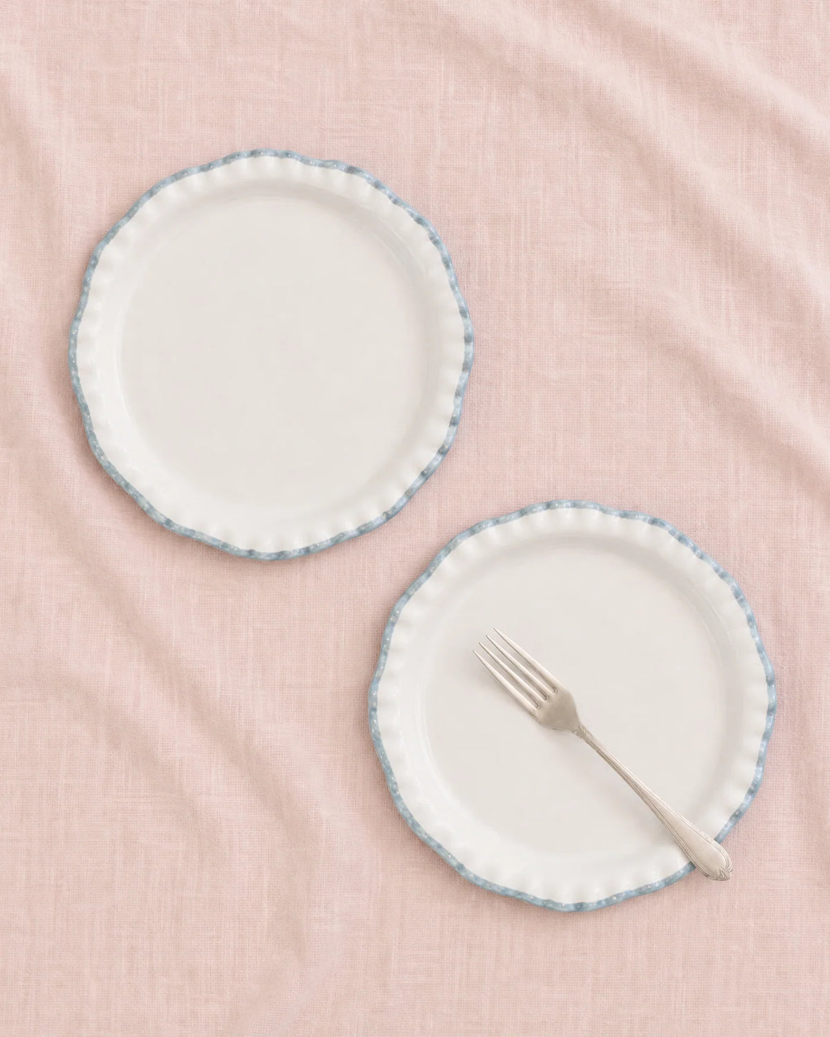 Nine dinner plate lightblue Anna