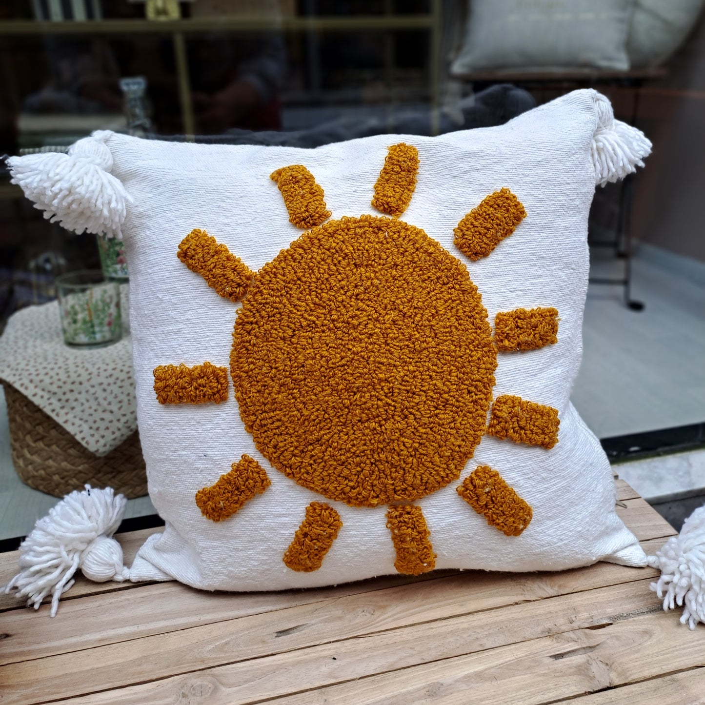 Kussen zon