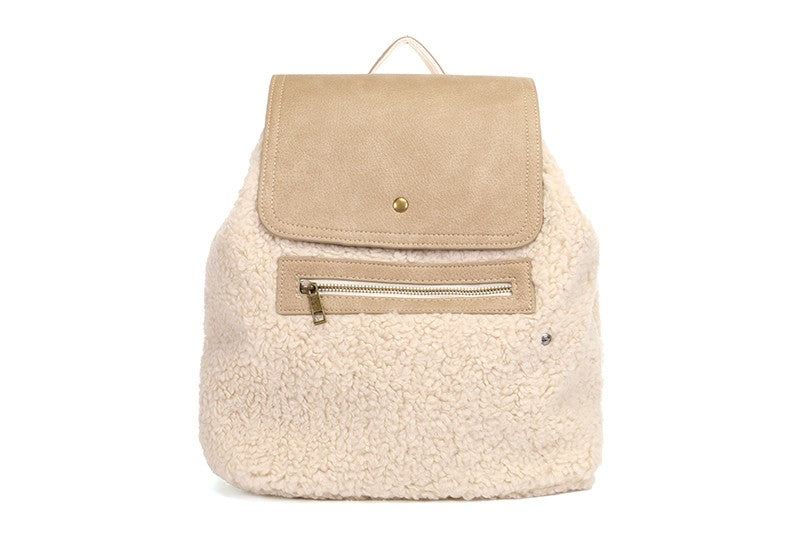 Rugzak teddy naturel