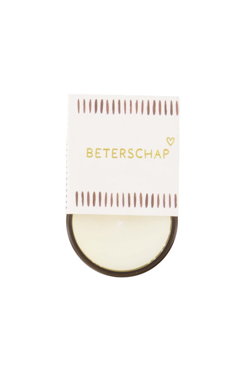 Zusss scented candle in wrap beterschap