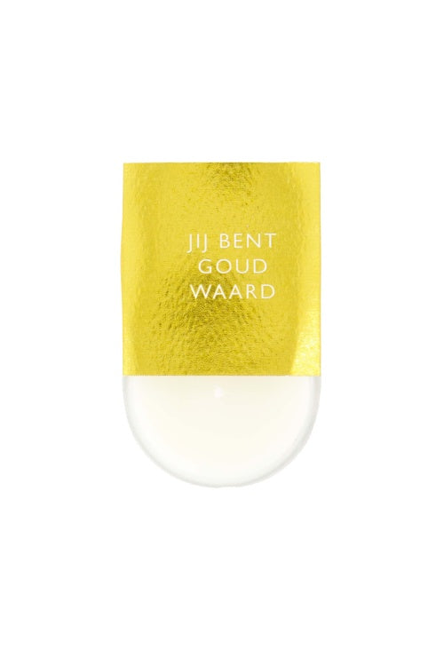 Zusss scented candle in wrap jij bent goud waard