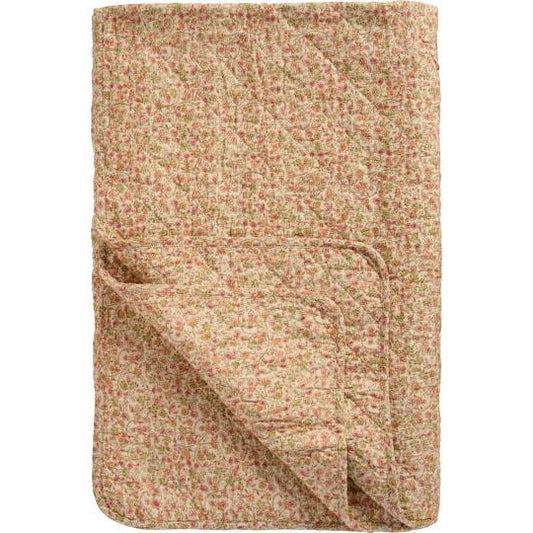 IB Laursen Quilt oranje bloemen