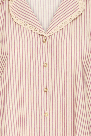 Blouse met kantdetail – IRMONE SH | Atelier Reve