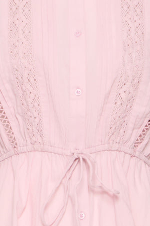 Roze blouse met kant – Atelier Reve - IRBELLA SH