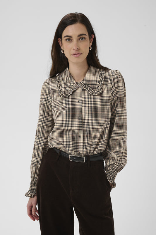 CUbirsen shirt black check