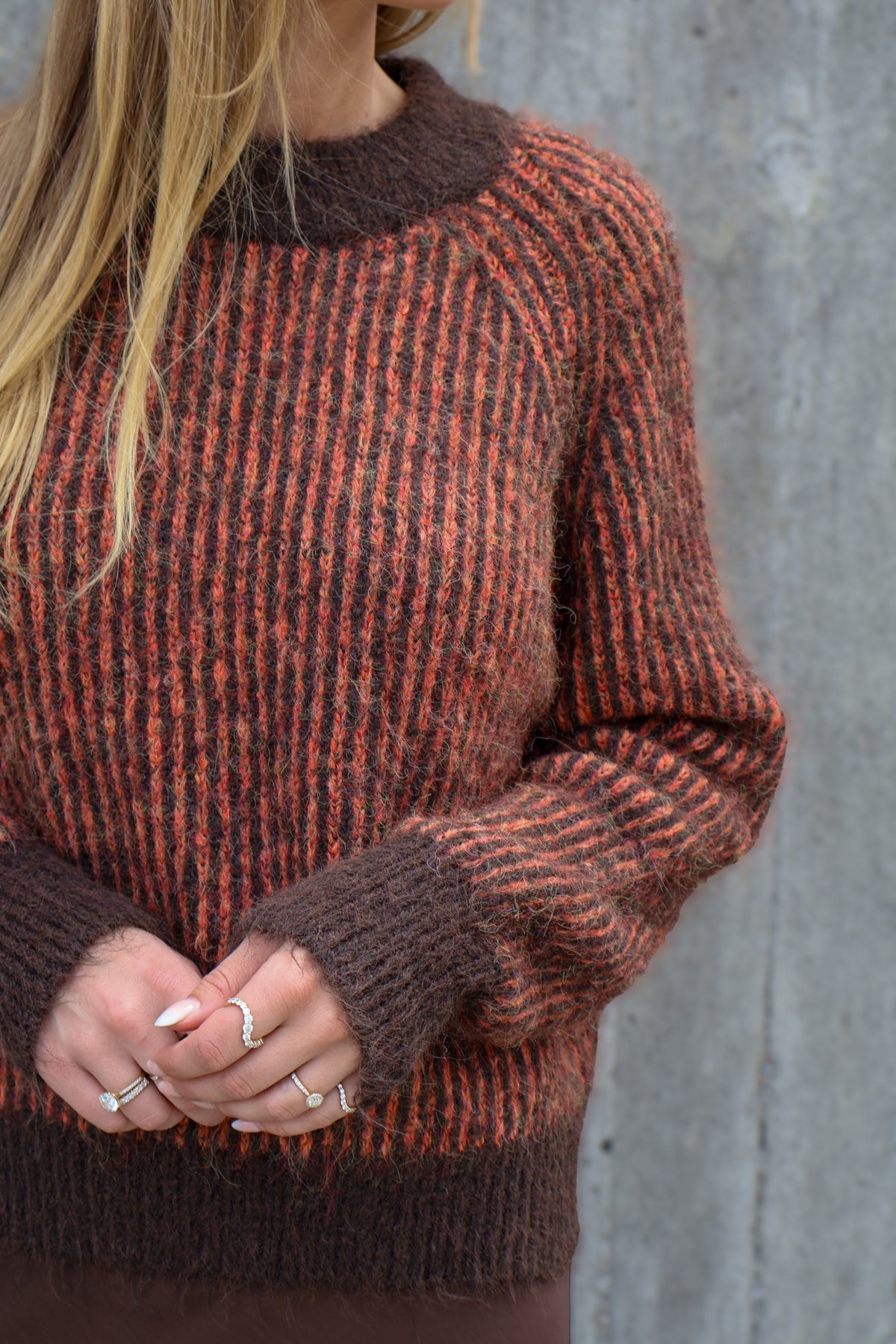 A-VIEW Senna knit pullover