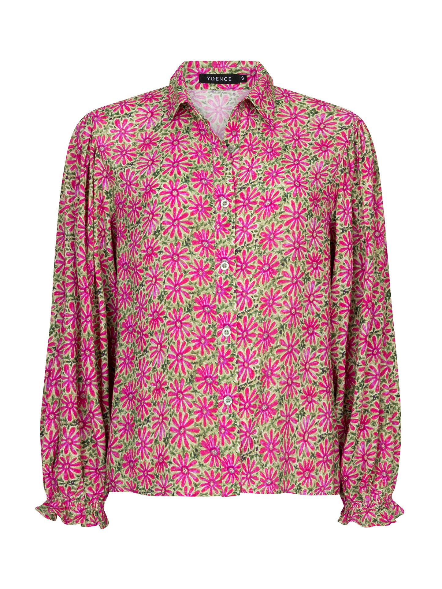 Ydence Blouse Alyssa pink Flower