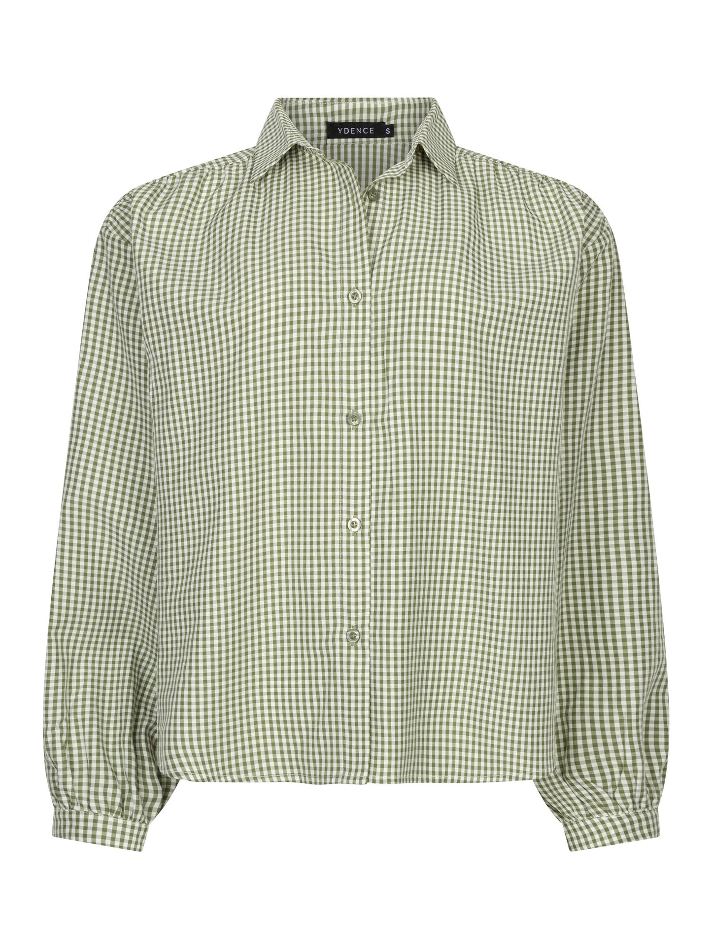 Ydence Blouse Brenda green check