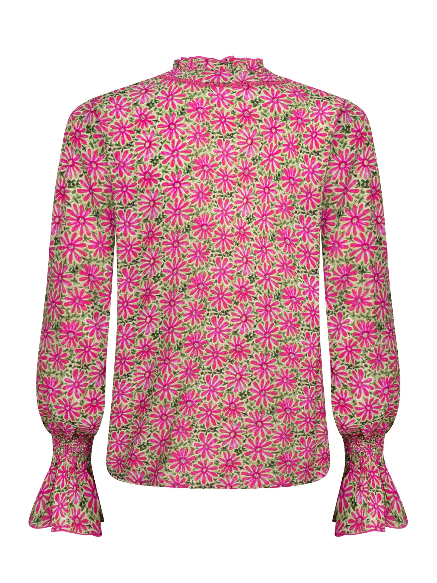 Ydence Blouse Francesca pink flower