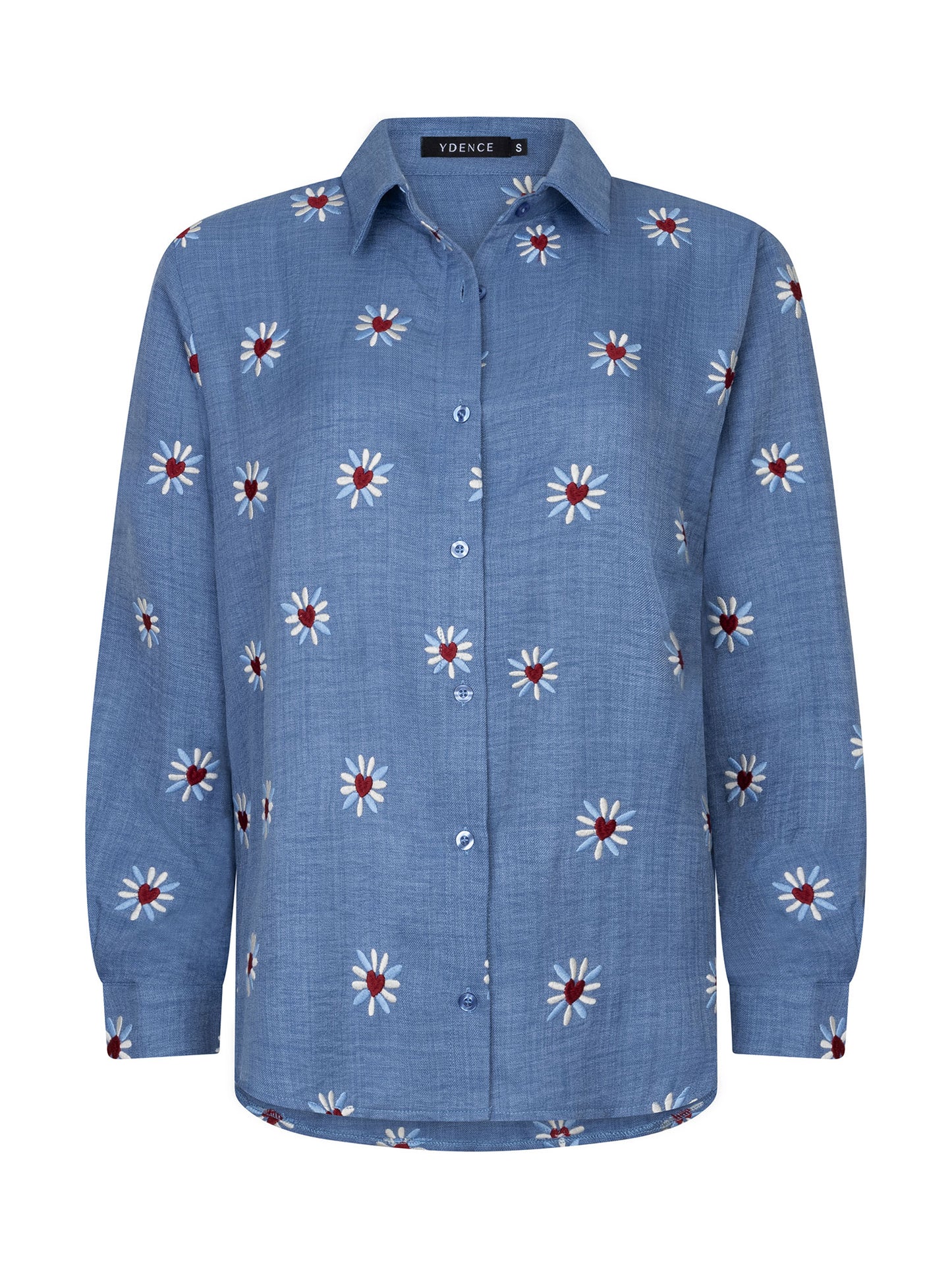 Ydence Blouse Gabia denim blue