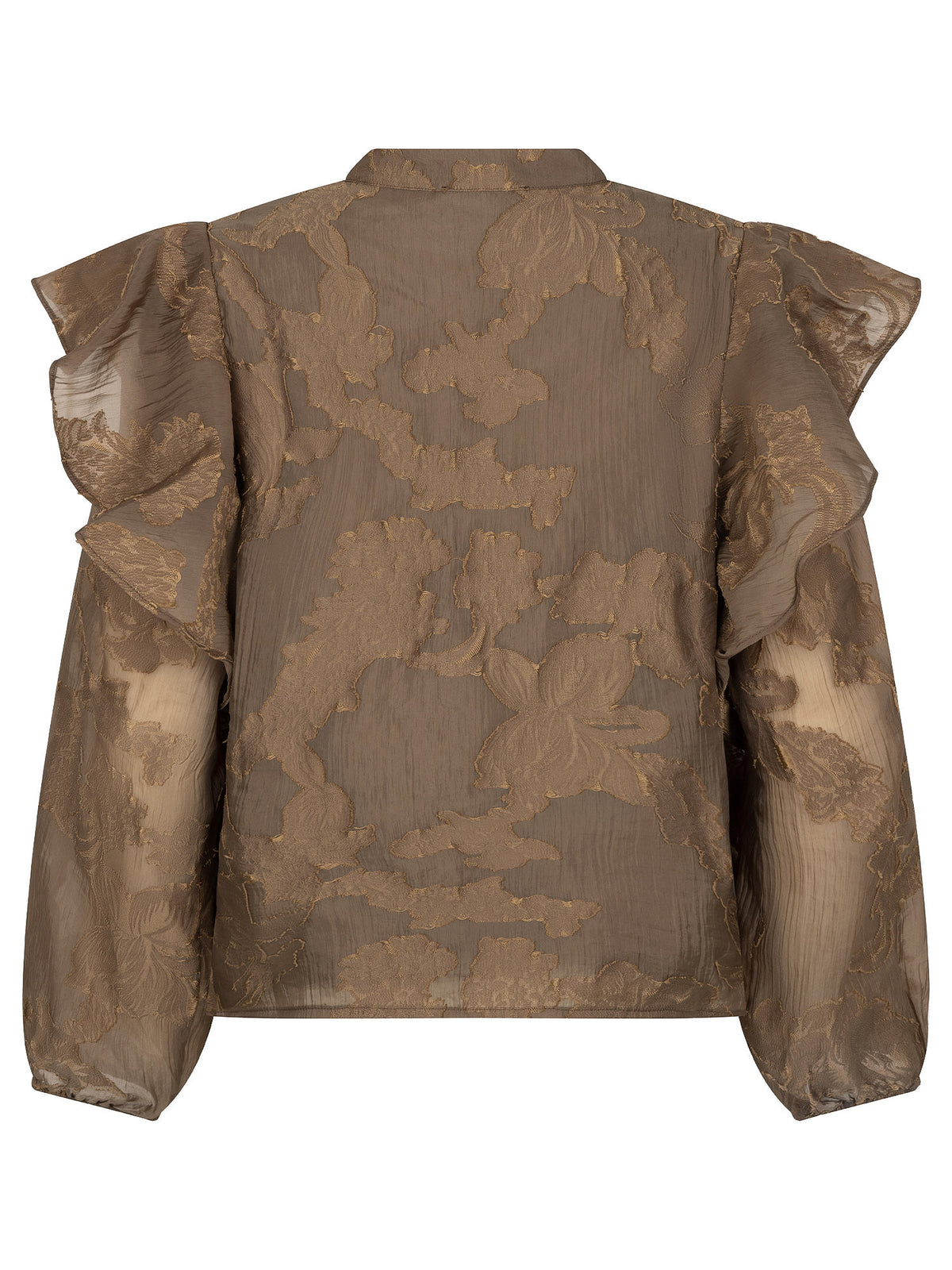 Ydence Blouse Gina Coffee Brown