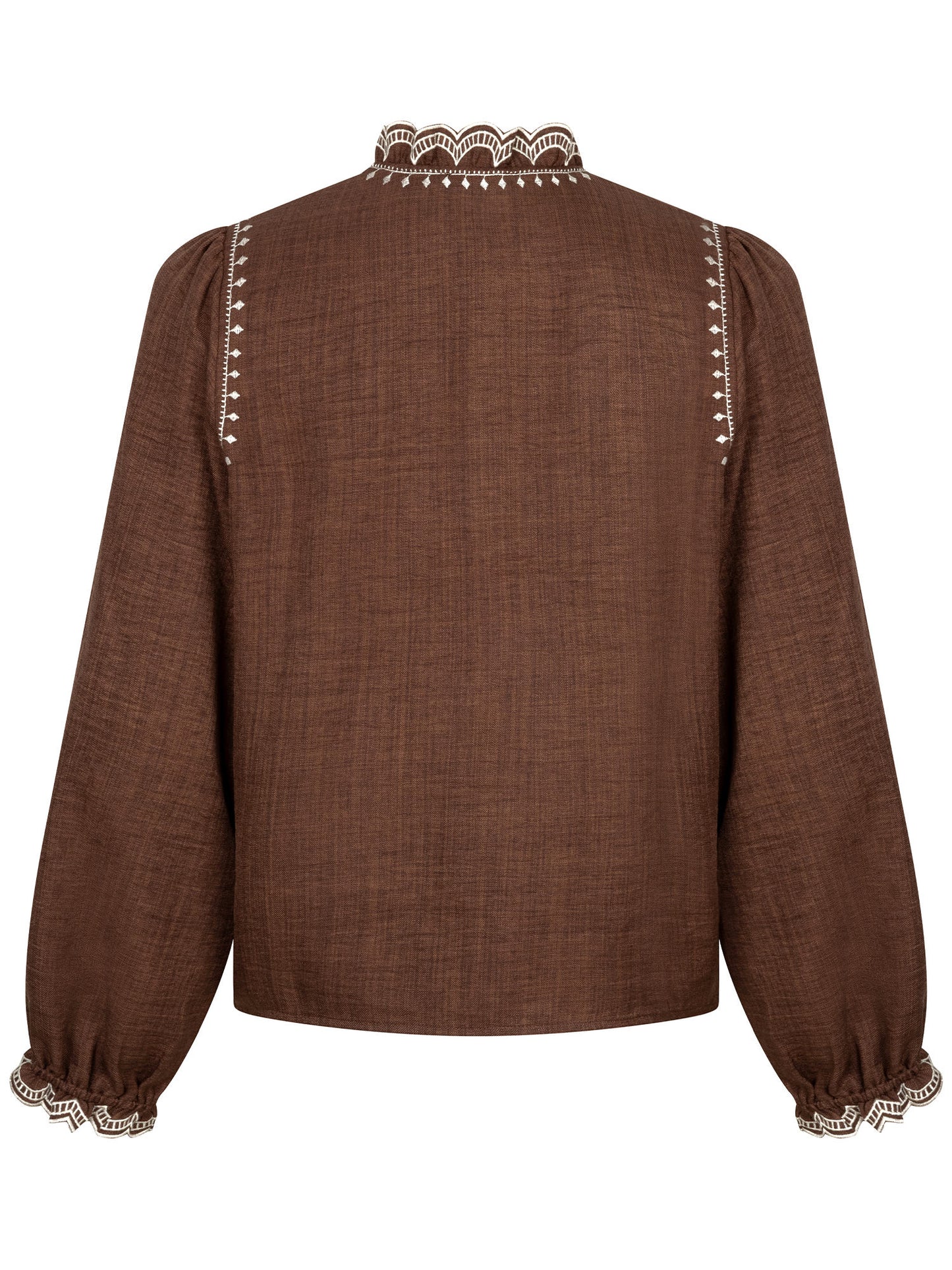 Ydence blouse Hannah brown