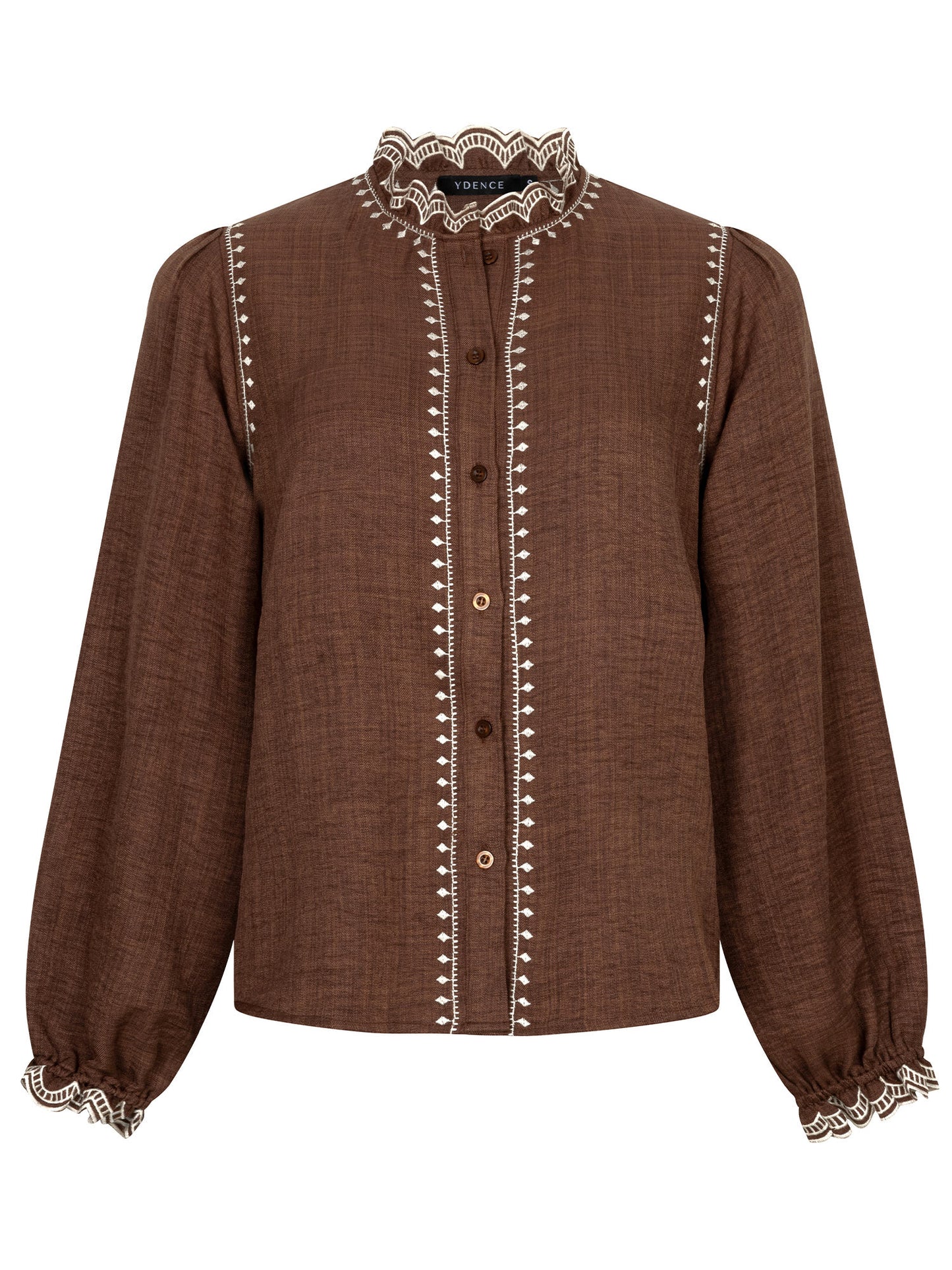 Ydence blouse Hannah brown