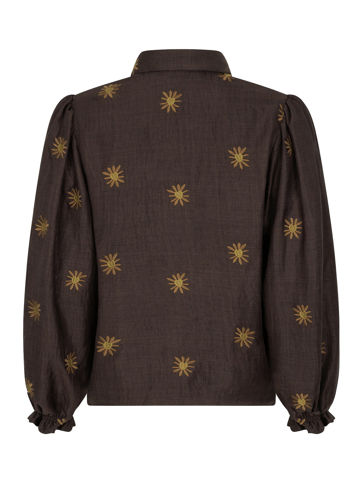 Ydence Blouse Jasmijn dark brown