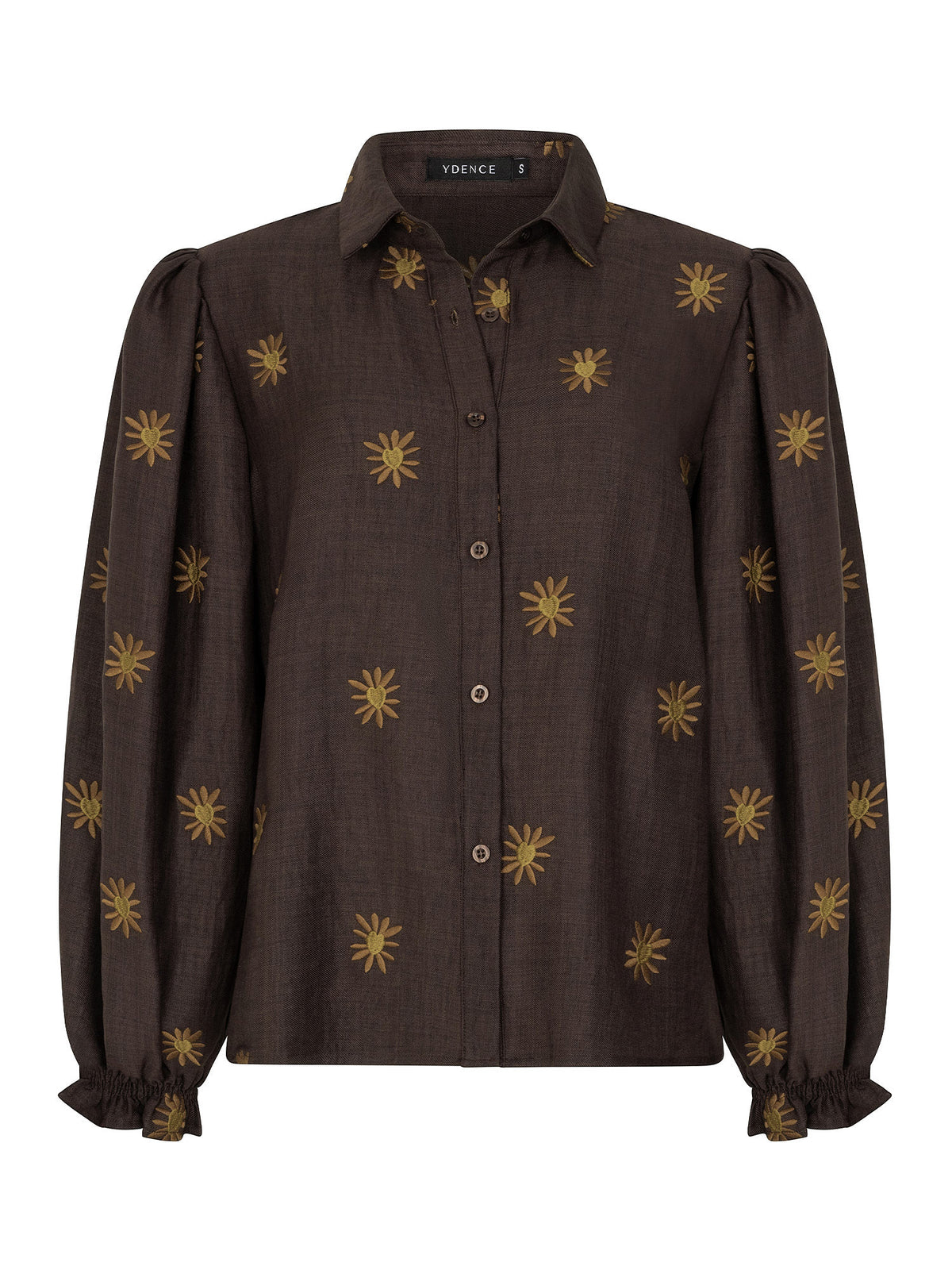 Ydence Blouse Jasmijn dark brown