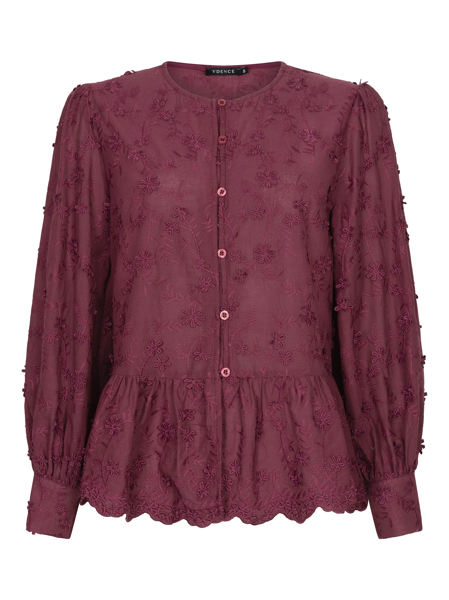 Ydence blouse Marise dark cherry