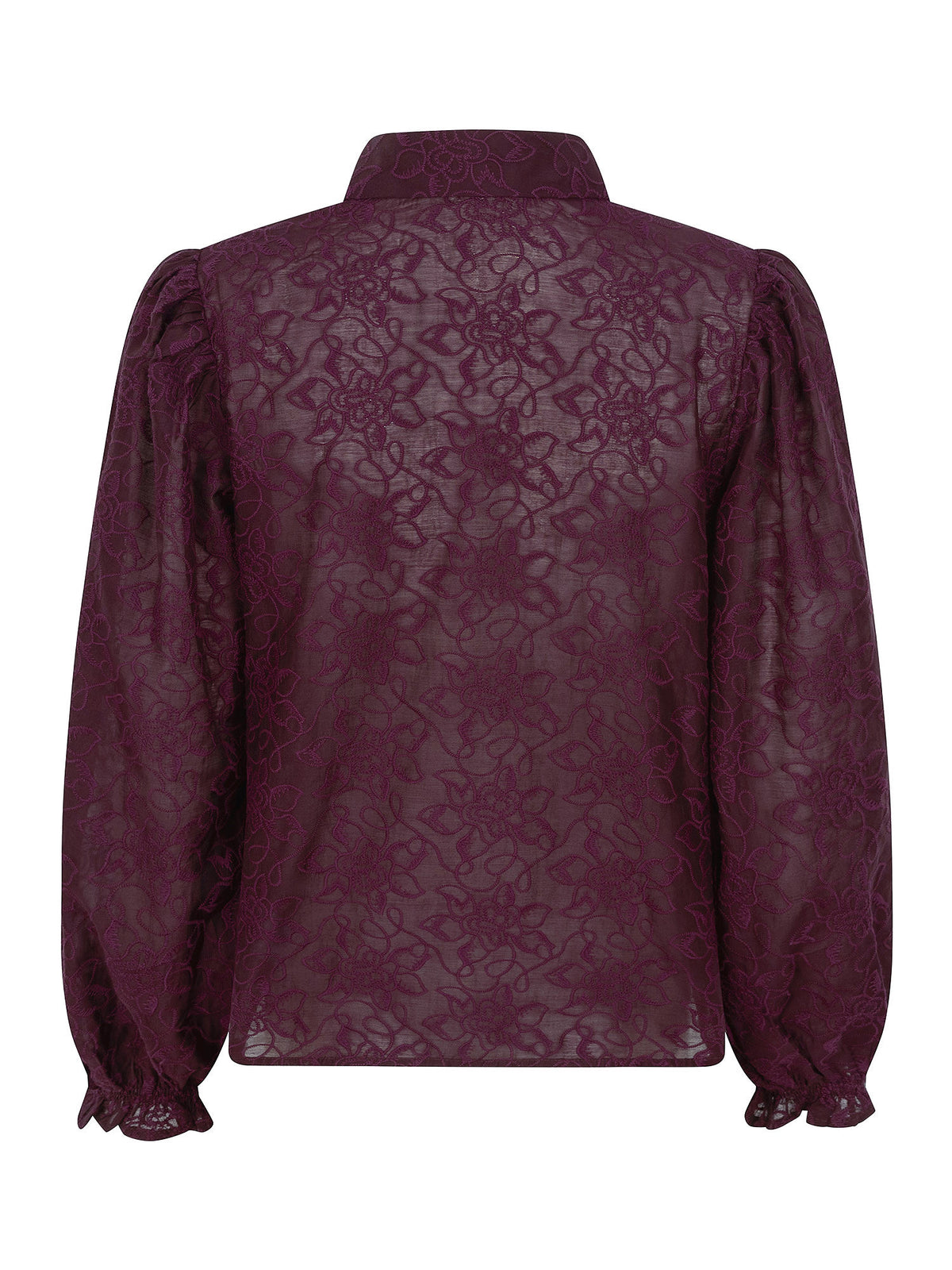 Ydence Blouse Victoria Burgundy
