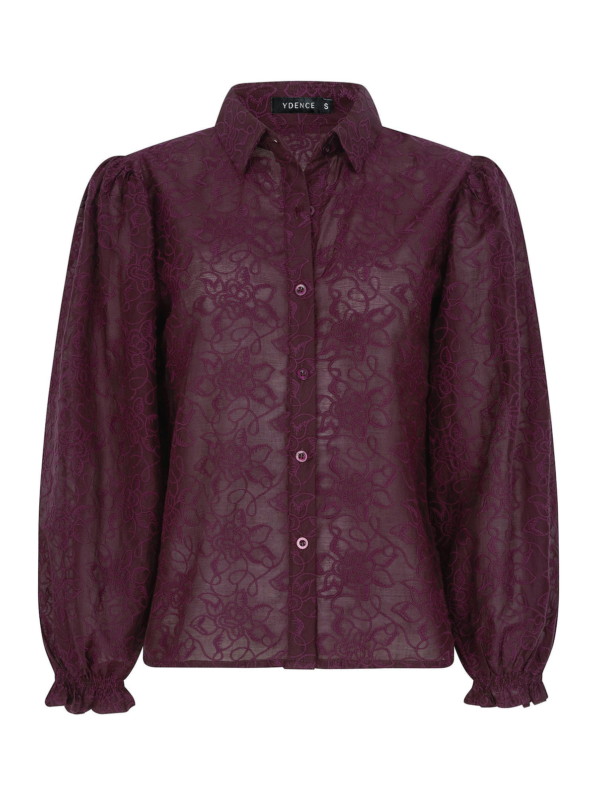 Ydence Blouse Victoria Burgundy