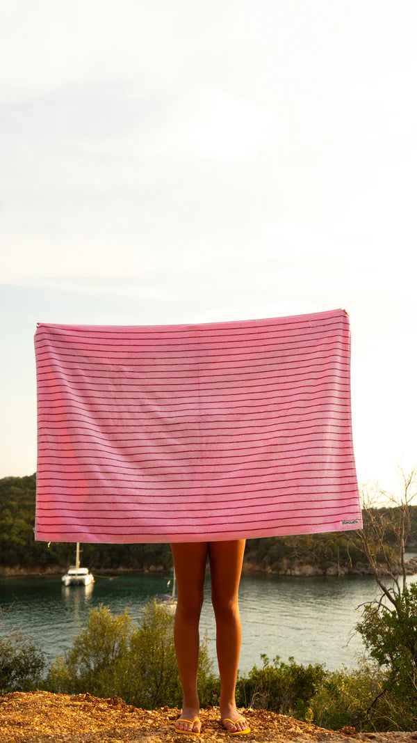Handdoek Bongusta roze