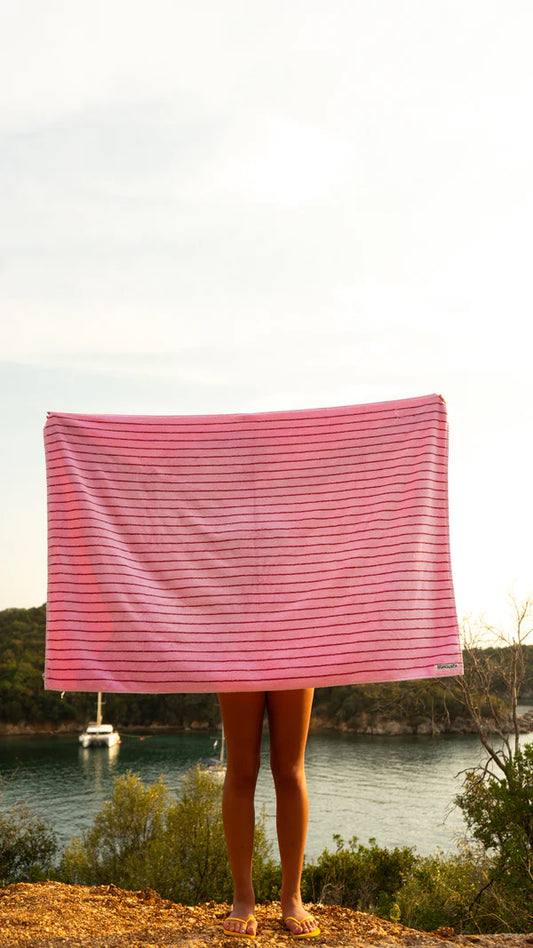 Handdoek Bongusta roze