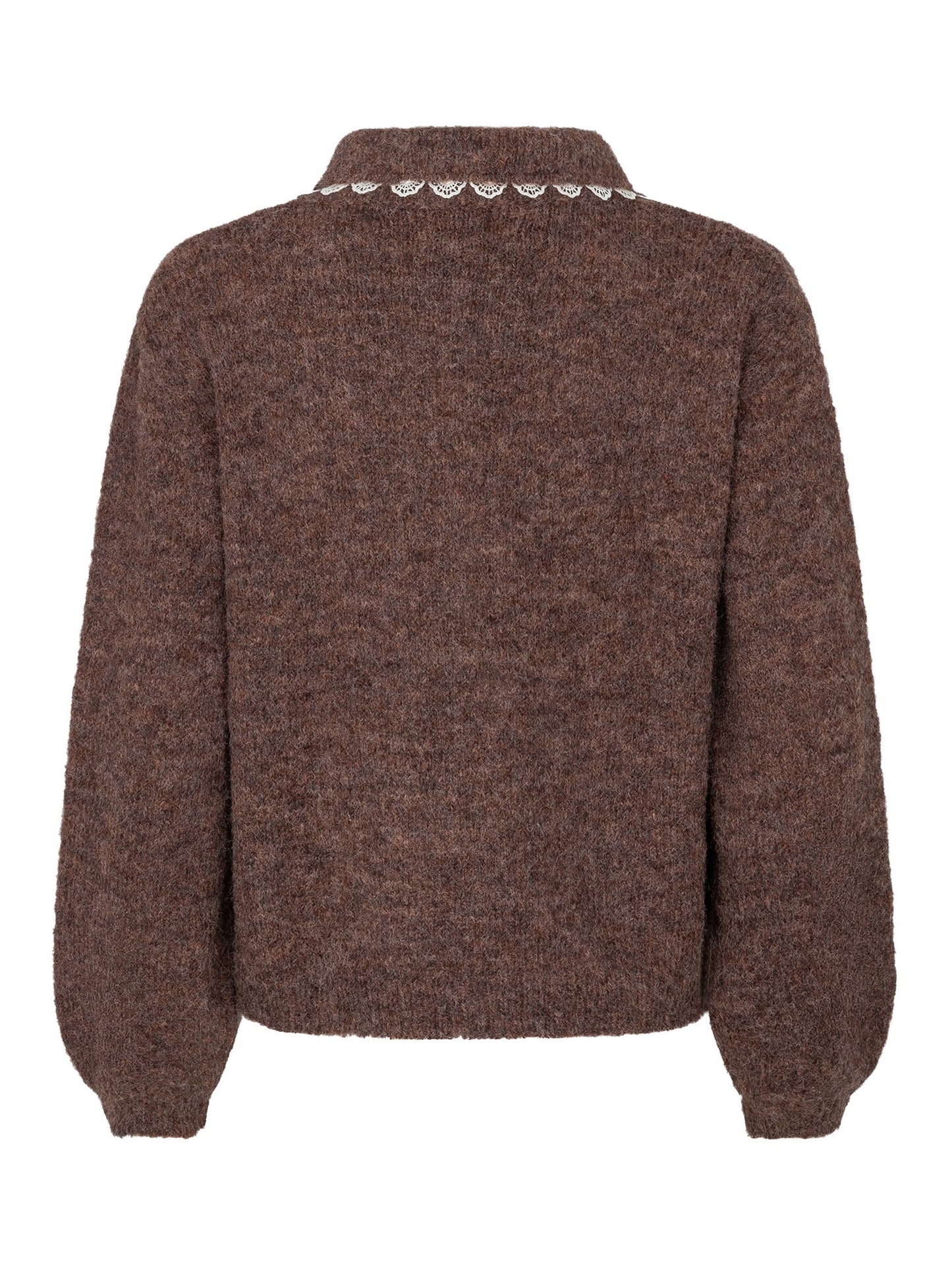 Ydence cardigan magnolia dark Brown