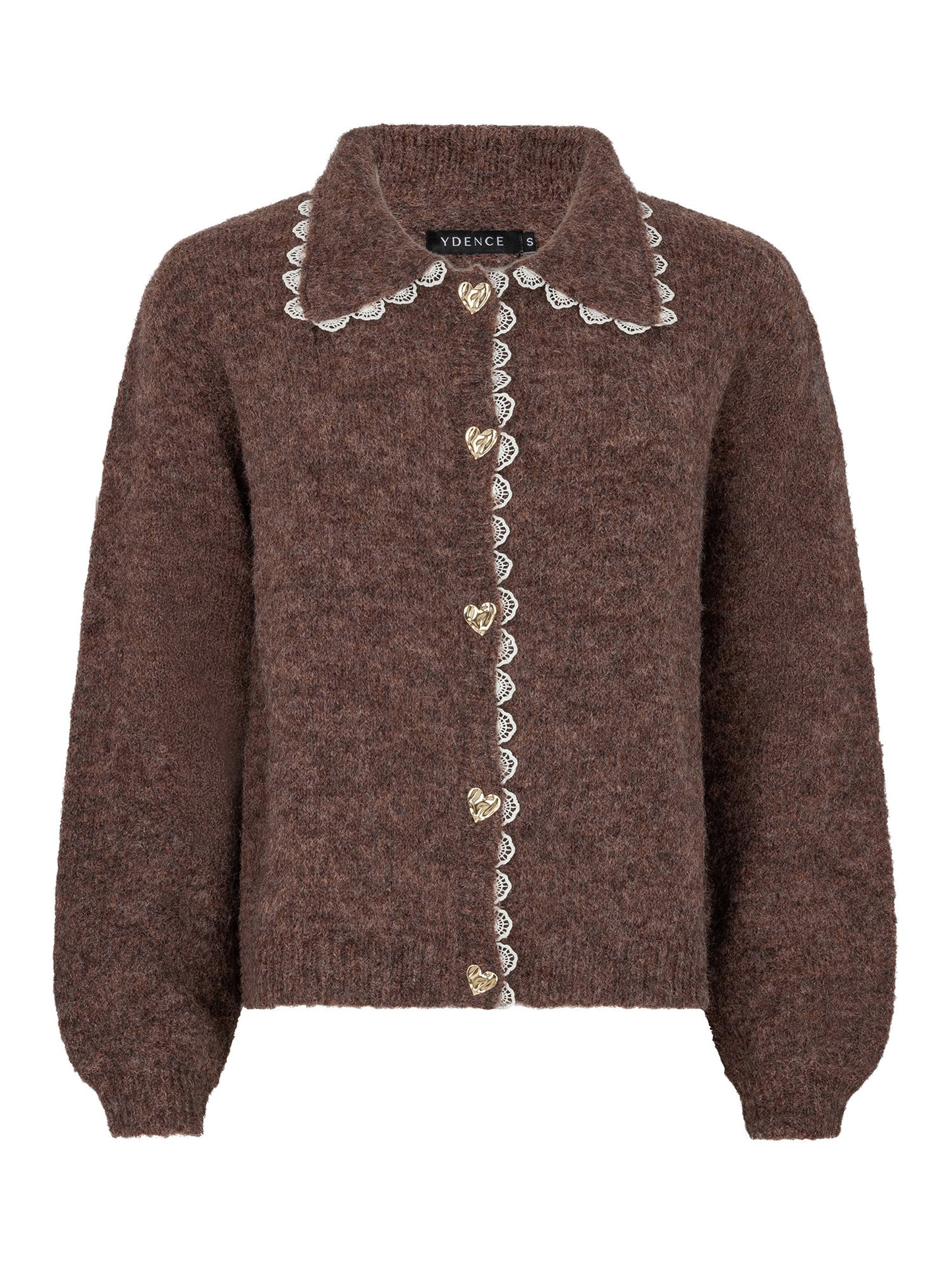 Ydence cardigan magnolia dark Brown