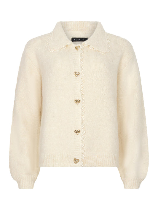 Ydence cardigan magnolia ecru