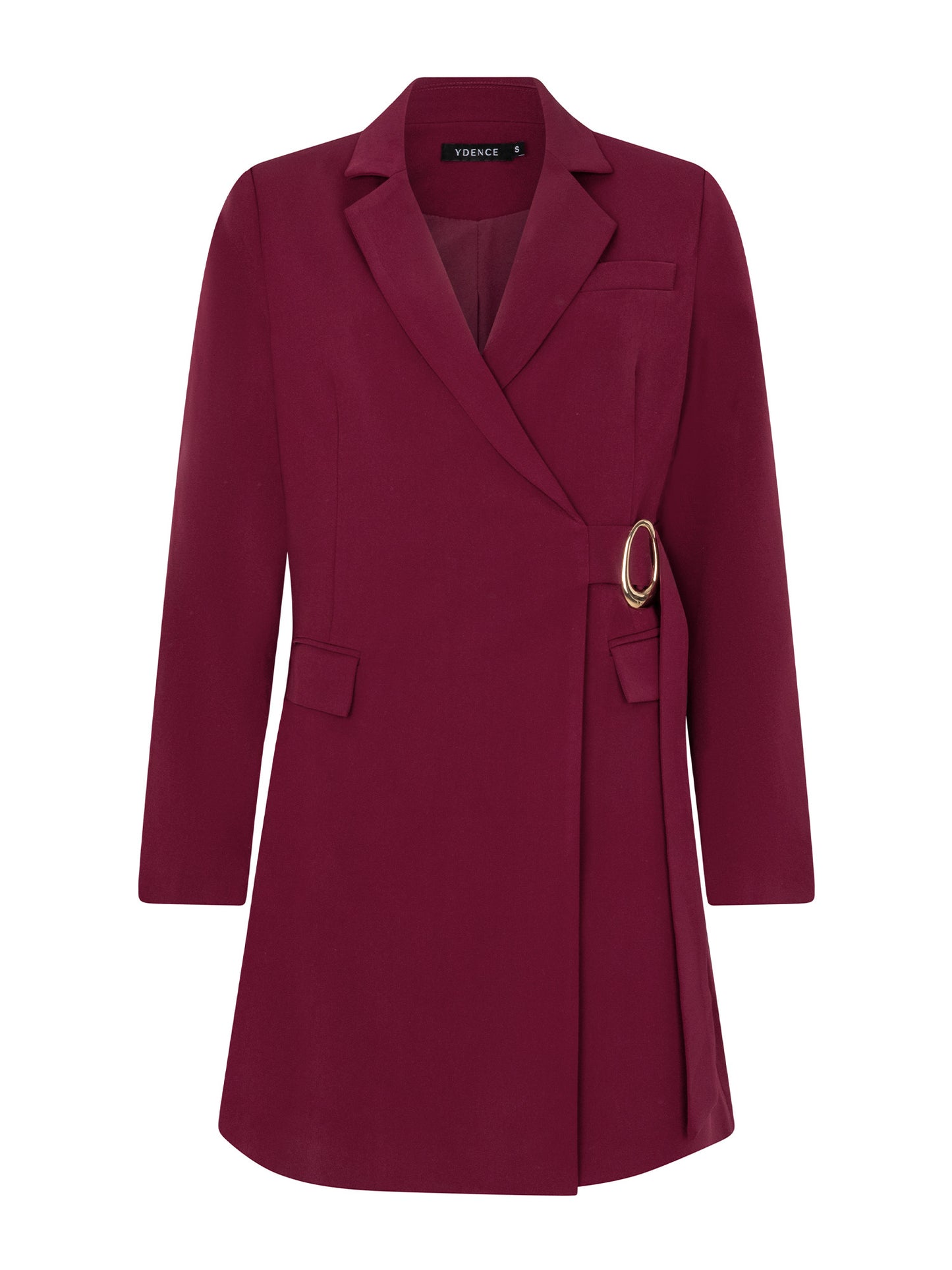 Ydence Dress Carmel burgundy