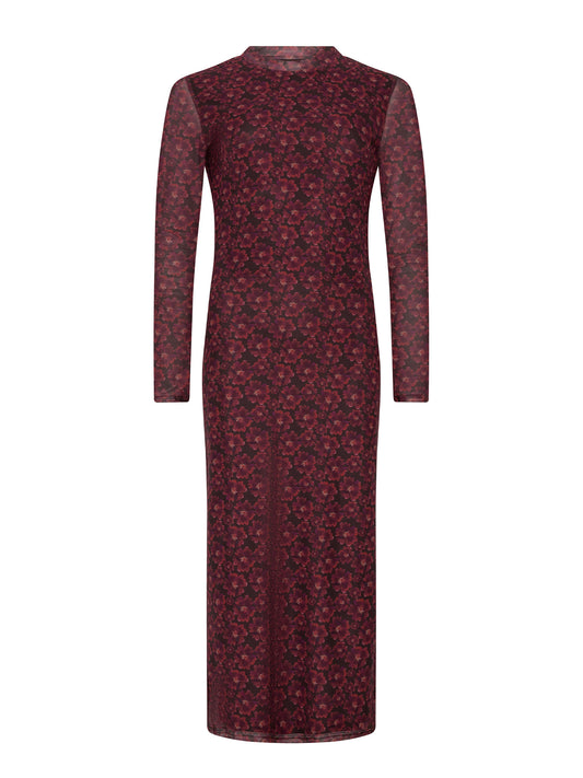 Ydence Dress lauren burgundy