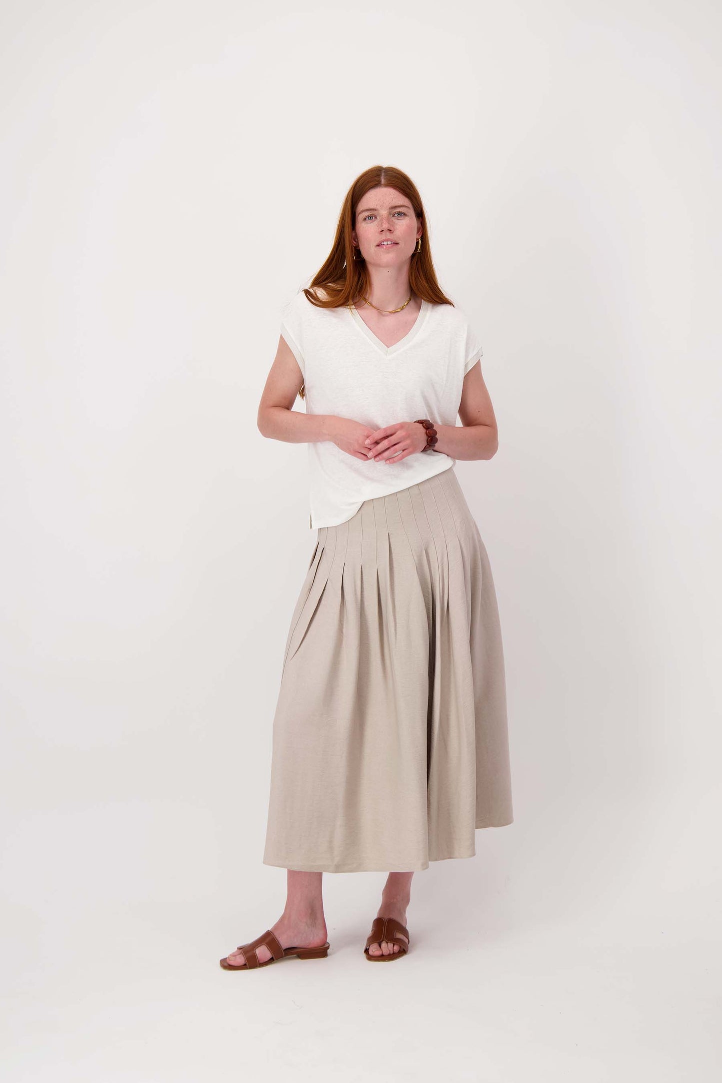 Zusss rok met plooi details