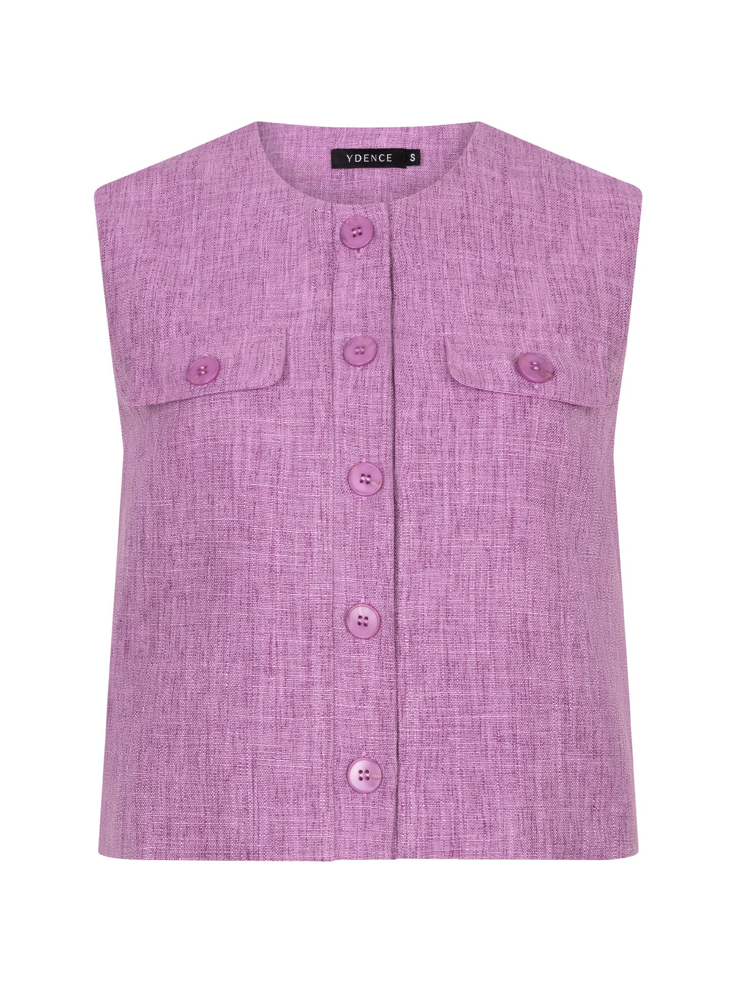 Ydence Gilet Amanda Purple melange