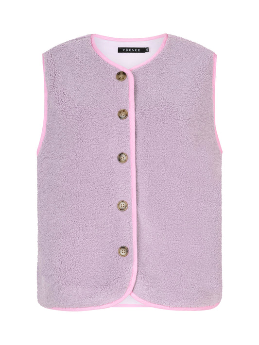 Ydence Gilet Puck soft purple