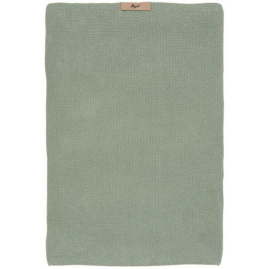 Ib Laursen handdoek gebreid groen
