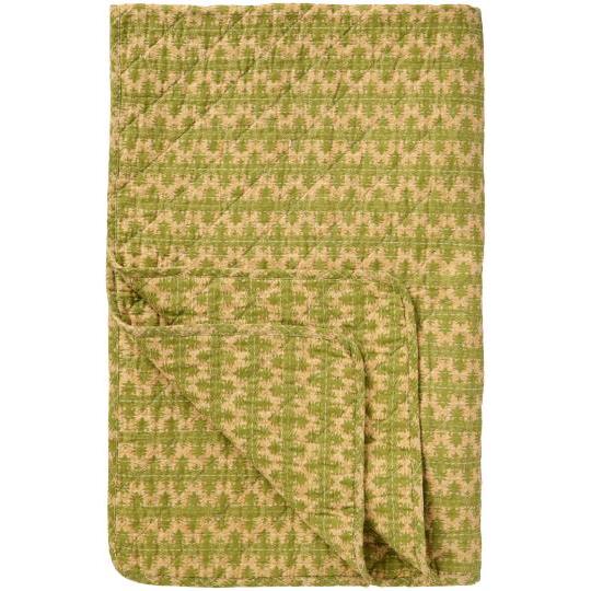 Ib Laursen quilt groen motief