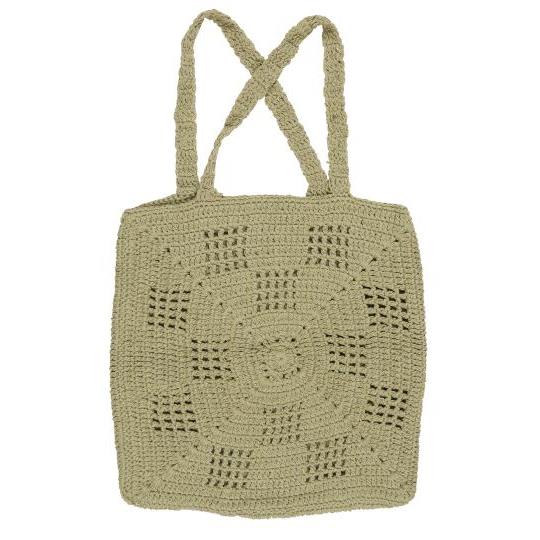 Ib Laursen gehaakte tas groen