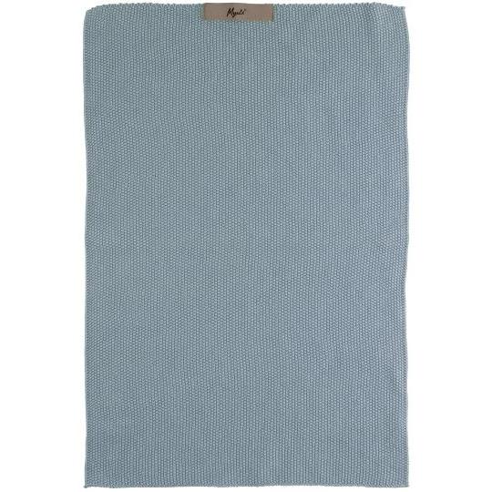 Ib laursen handdoek gebreid blauw