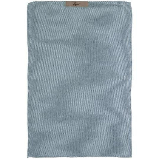 Ib laursen handdoek gebreid blauw