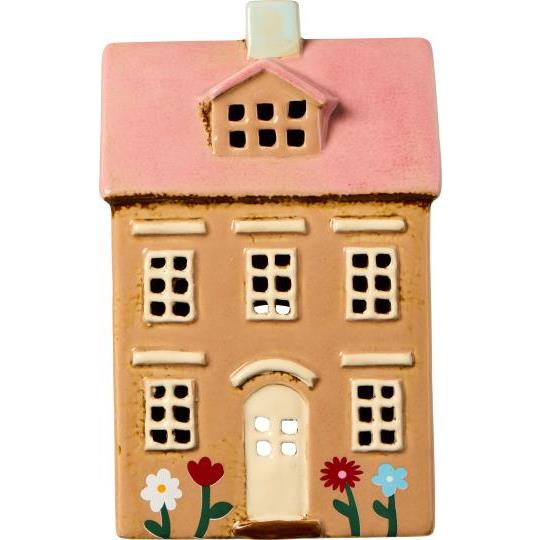 Ib Laursen huisje met bloemen