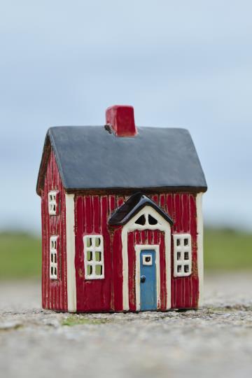 Ib laursen huisje rood