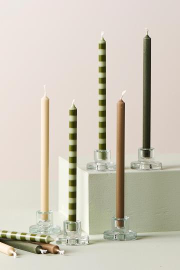 Ib Laursen kaars groene streep