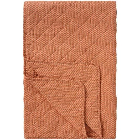 Ib Laursen quilt oranje blockprint