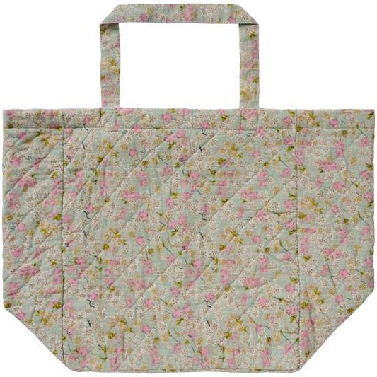 Ib Laursen tas quilt blauw paars