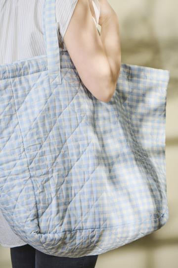 Ib Laursen tas ruitje blauw