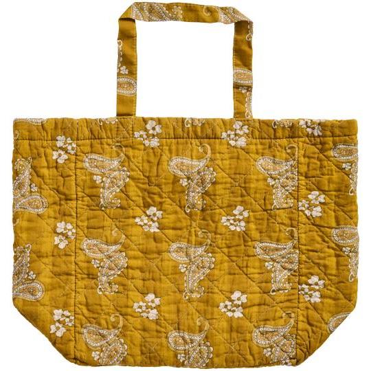 Ib Laursen tas katoen geel