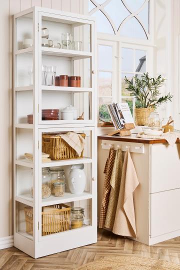 Ib Laursen theedoek bloementjes geel