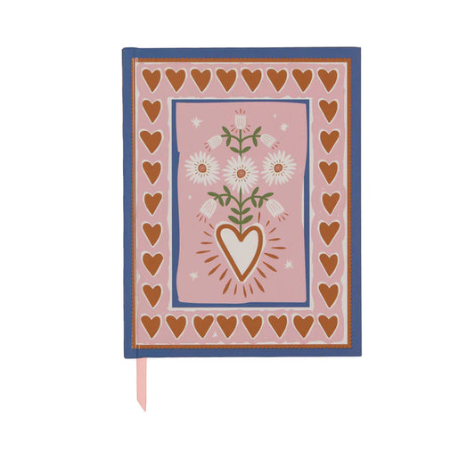 Notebook hearts
