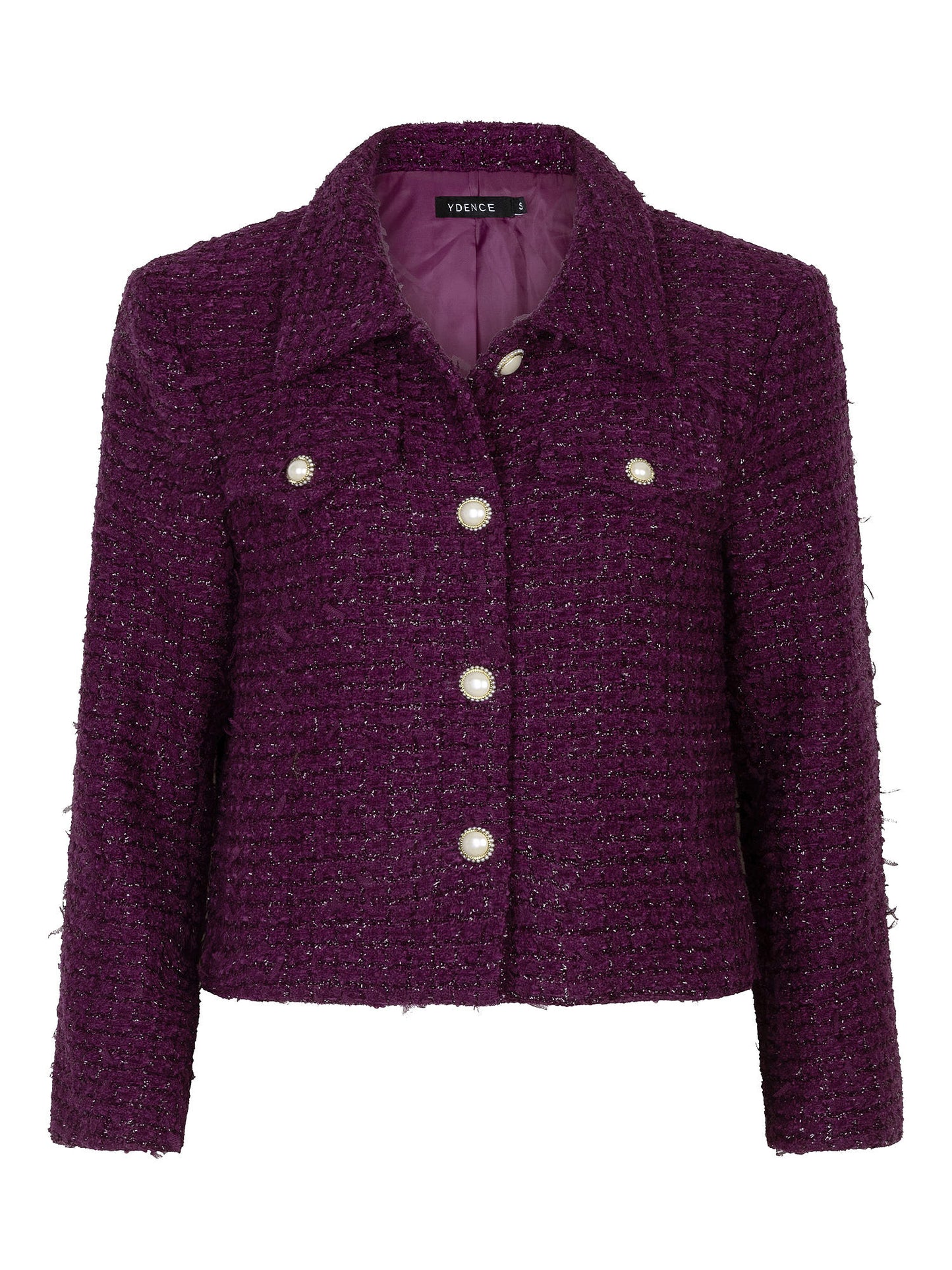 Ydence Jacket Wiske Aubergine